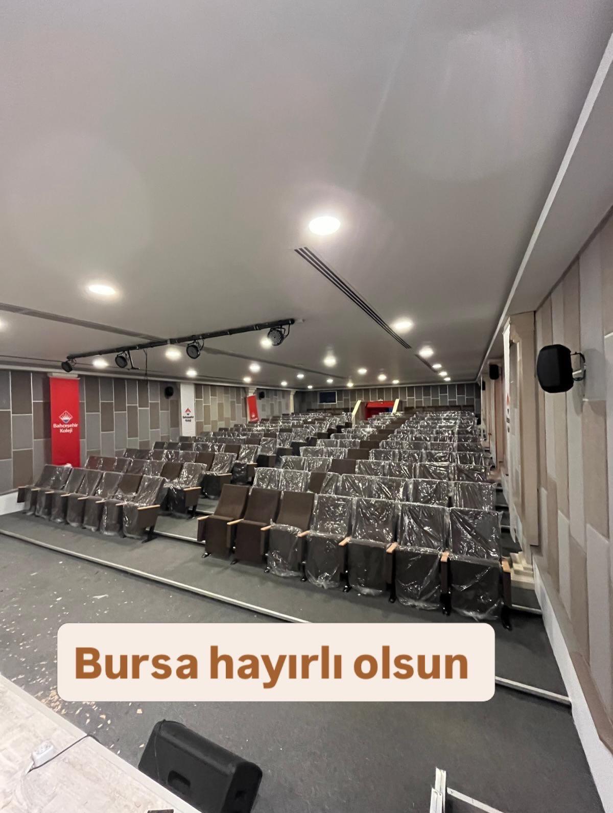 Bursa Bahçeşehir Koleji - Star Hall Koltuk Referans
